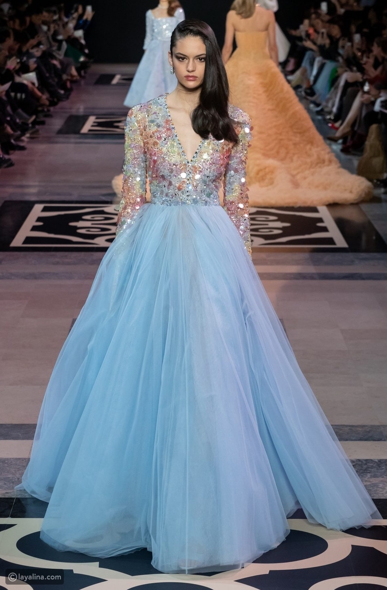 فساتين سواريه تصميمات جورج حبيقه