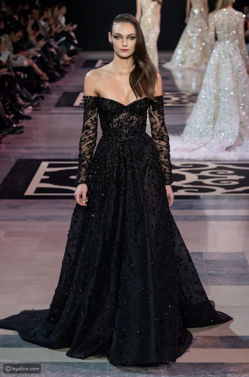 فساتين سواريه لإطلالة ملكية تصميمات