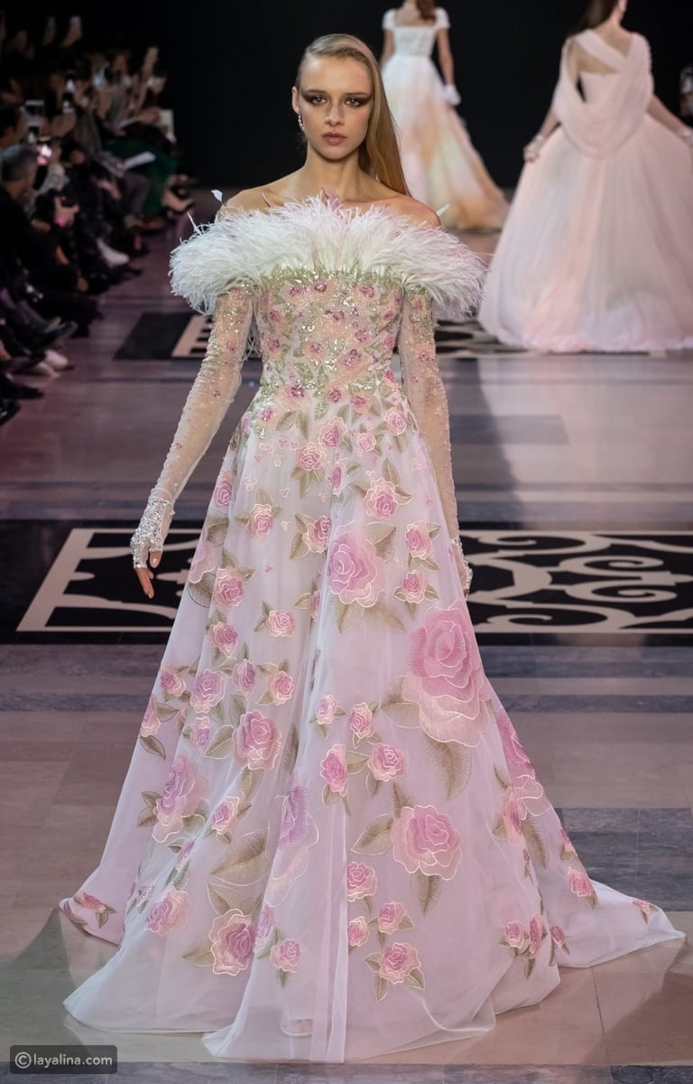 فساتين سهره للجميله مارى انطوانت