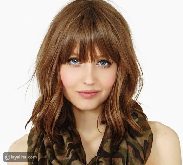 تسريحات انيقه للبنات الجبهات العريضه