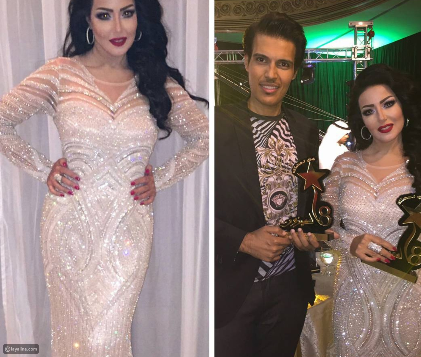 سميرة بنفس الفستان عام 2015