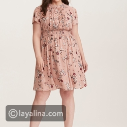 فستان ناعم للجسم الممتلئ