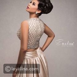 منة عرفة بمكياج ناعم يناسب الحفلات