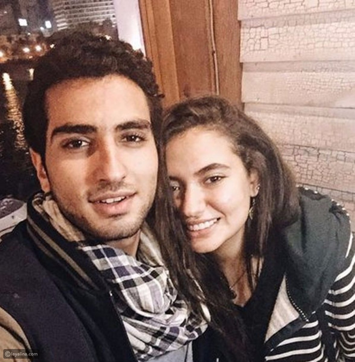 صورة قديمة لابنة أمل رزق ومحمد الشرنوبي