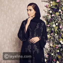 عياية من موزان لون أسود و تفاصيل ناعمة 4