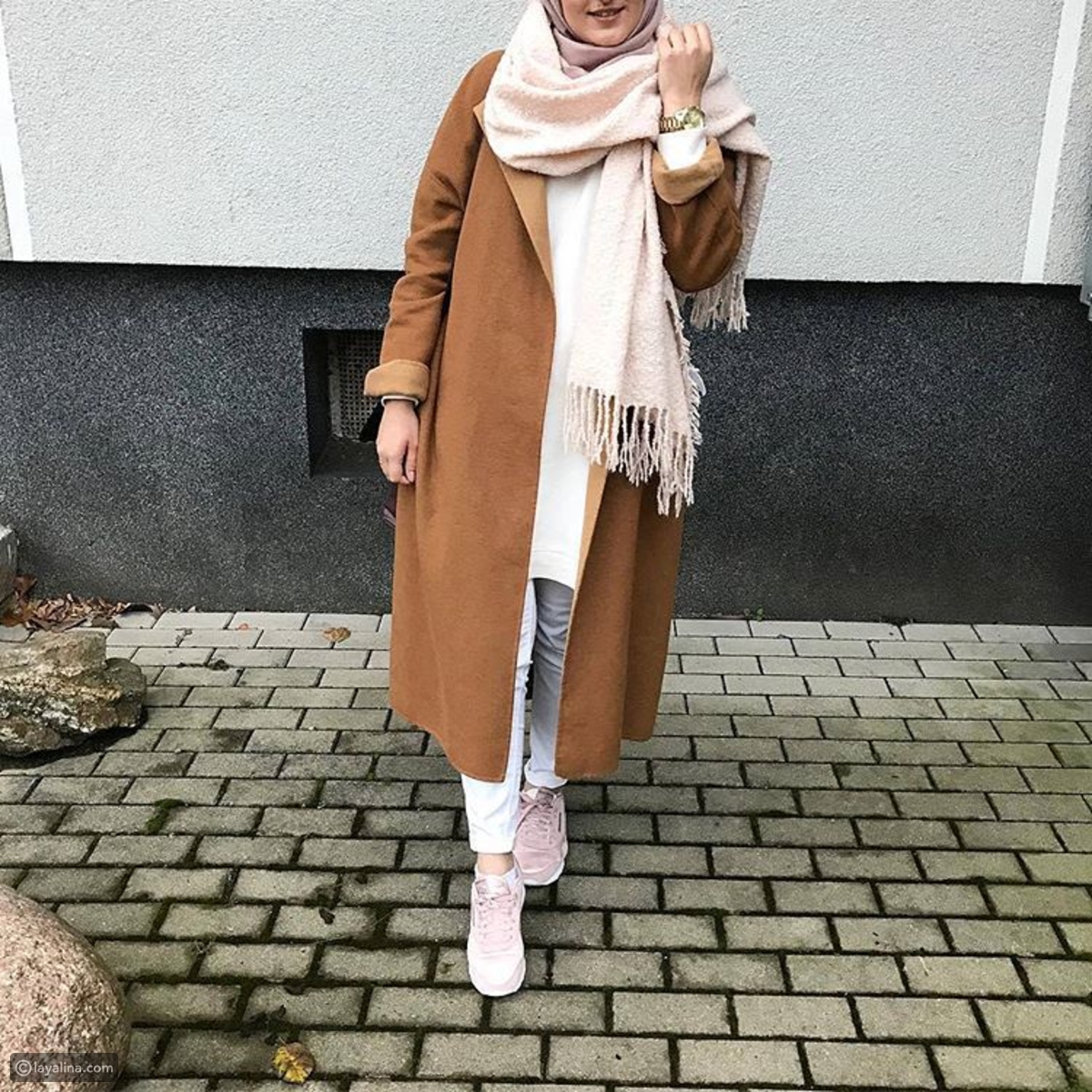 ازياء محجبات متنوعه ماركه لشتاء