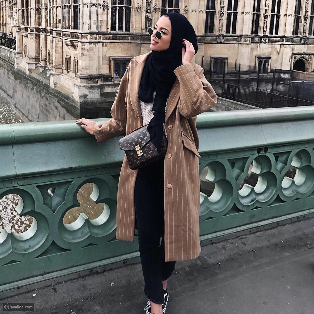 ازياء محجبات متنوعه ماركه لشتاء