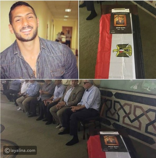 جنازة الراحل عمرو سمير