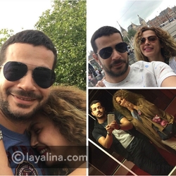 سيلفي رومانسي للغاية لداليا مصطفى وزوجها شريف سلامة وتعليق ...