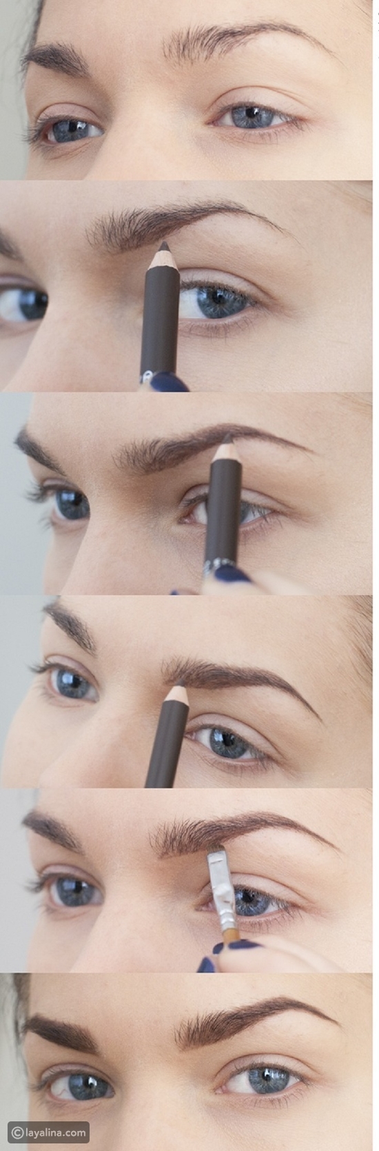 نصائح لرسم احواجب