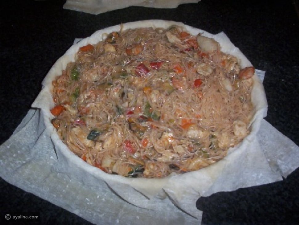 بسطيلة السمك المغربية