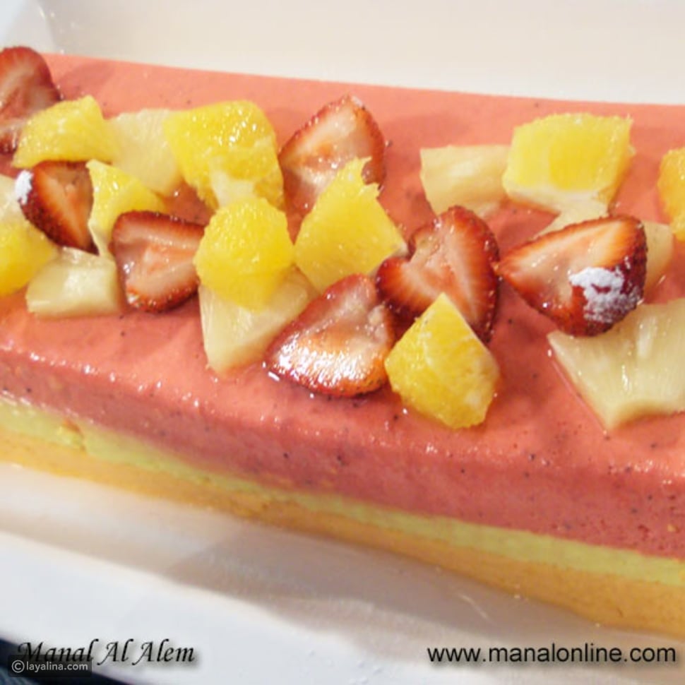 حلى جيلي الفواكه من منال العالم