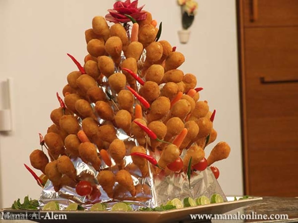 أفخاد الدجاج الكذابة من مطبخ منال العالم
