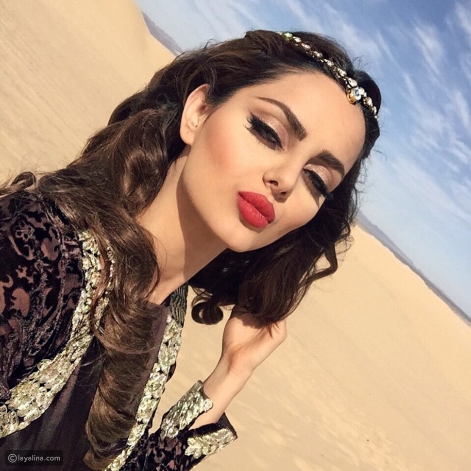 صورة الإيرانية ماهلاغا جابري ملكة الصحراء باللوك العربي - ليالينا