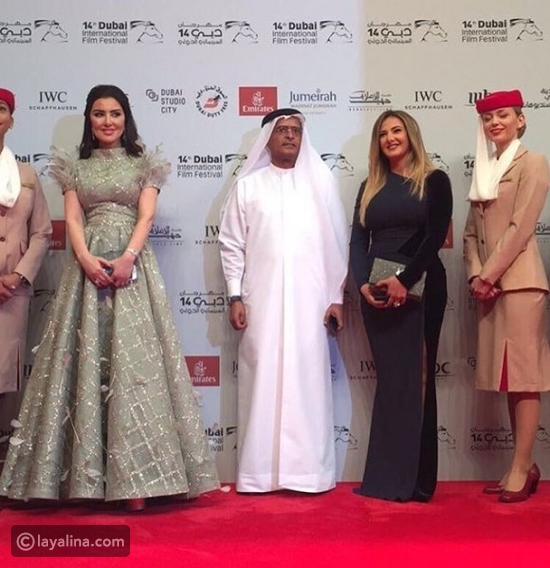 دنيا سمير غانم في مهرجان دبي السينمائي