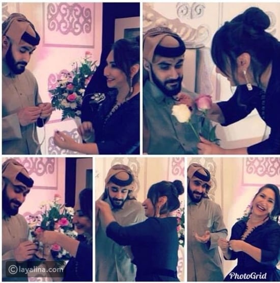 حفل زفاف نجل الفنانة سحر حسين