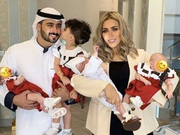 بالفيديو أول ظهور لملامح توائم الدكتورة خلود في المالديف