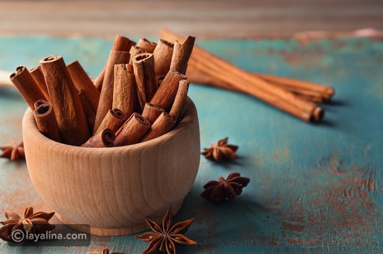 القرفة للدورة الشهرية ليالينا