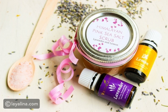 مقشر ملح الهيمالايا الوردي