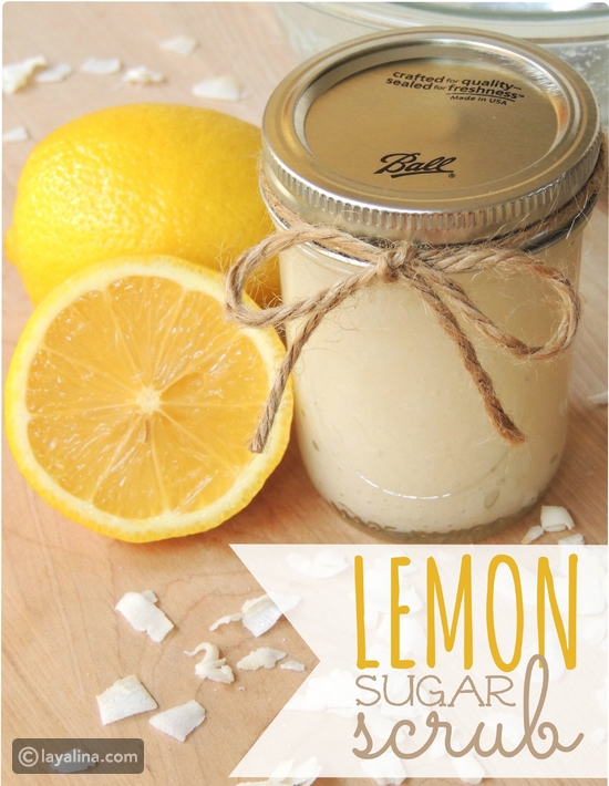 مقشر الليمون والسكر