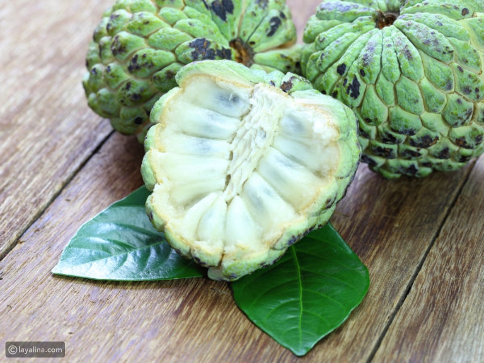 فوائد فاكهة القشطة للرجيم 