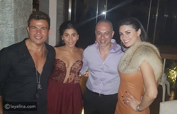 اخبار الفنانه دينا الشربينى والفنان