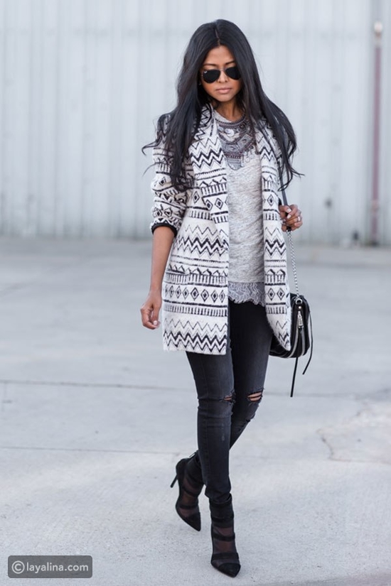 نسقي لون البنطال مع الحذاء