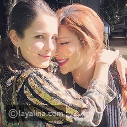 صور شام ابنة أصالة تلتقي والدها بعد انقطاع ودموعهما حديث الجماهير