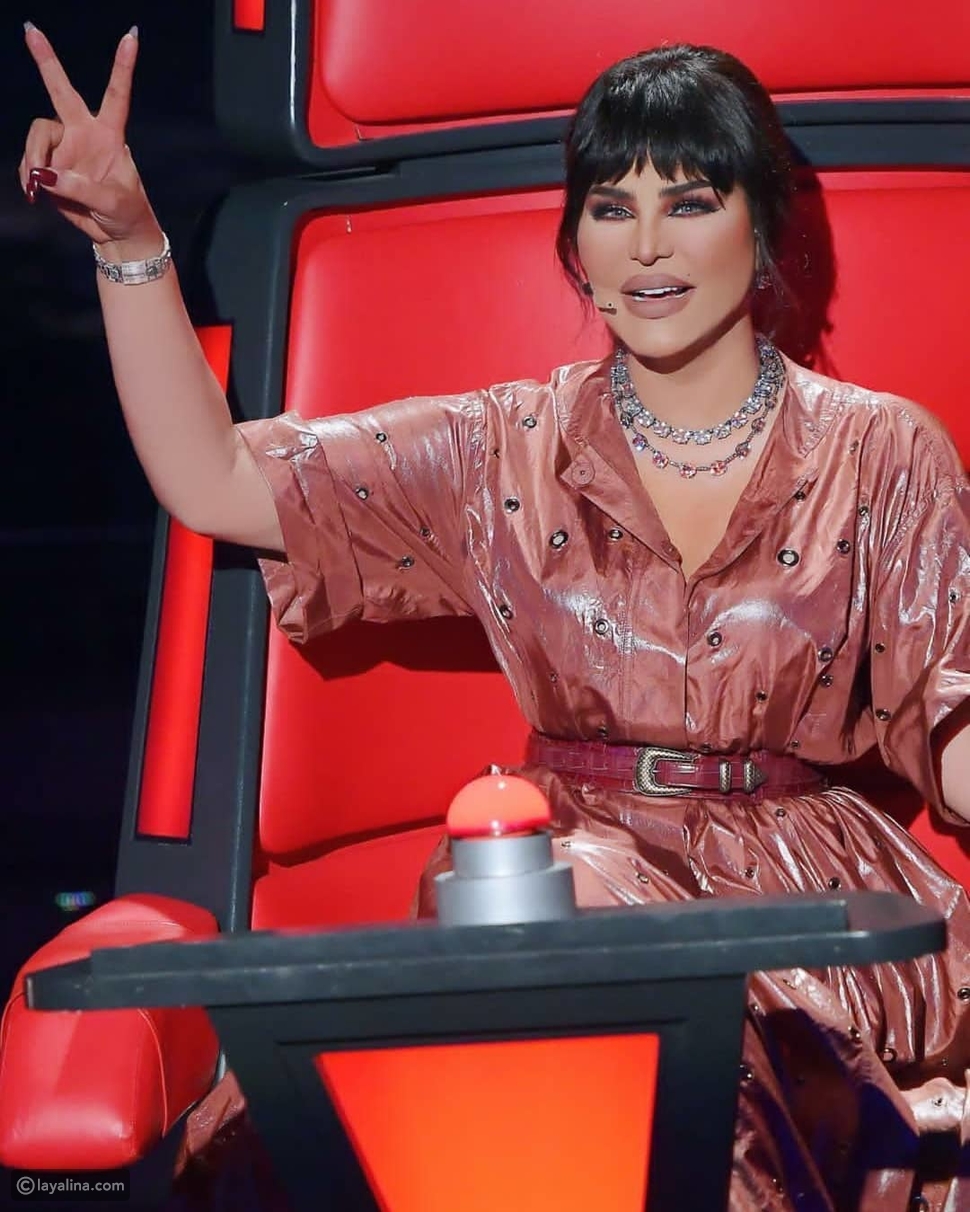 إطلالة أحلام في نصف نهائي من ذا فويس