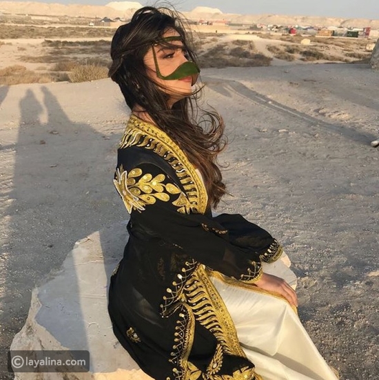 حلا الترك ترتدي تراث البحرين