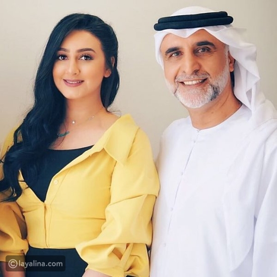 الفنانة البحرينية هيفاء حسين وزوجها حبيب الغلوم