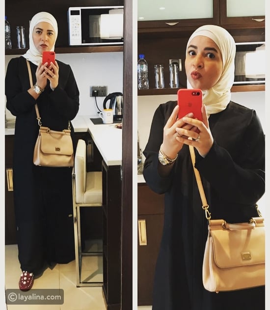إيمي سمير غانم بالحجاب 