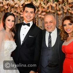 صور حفل زفاف نجم مسرح مصر محمد أنور ونوران تركي - ليالينا